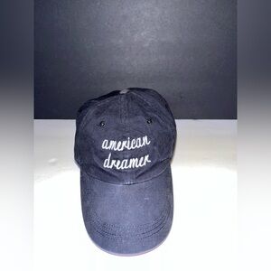 Anvil Black and White Baseball Cap